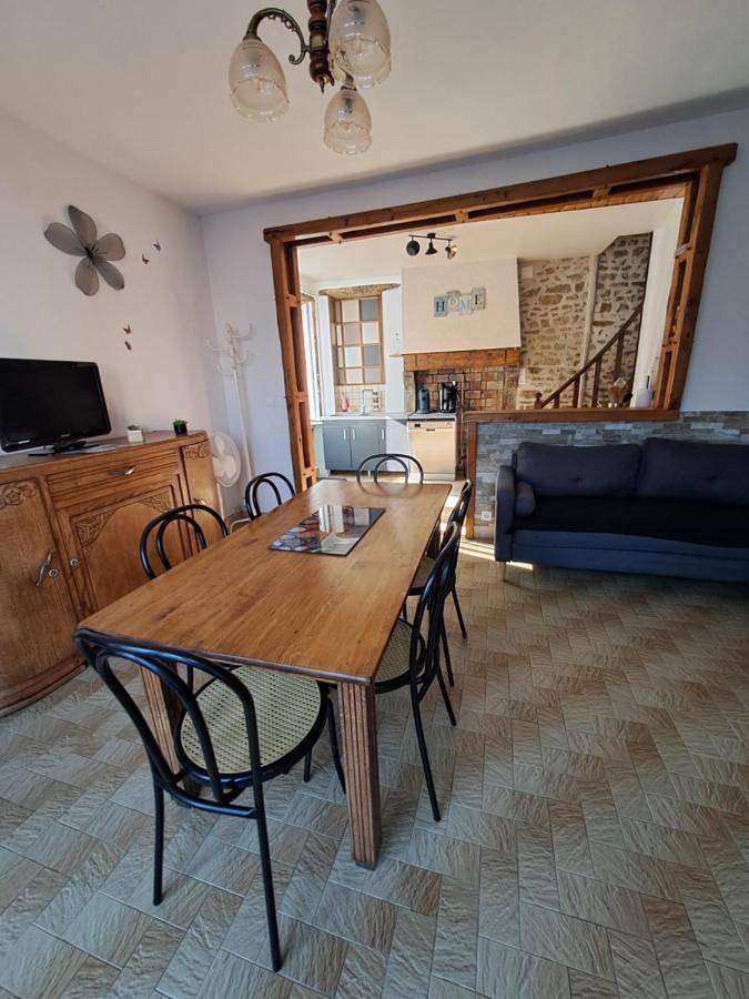 Maison de vacances pour 6 personnes, avec Terrasse ainsi que Jardin et Vue