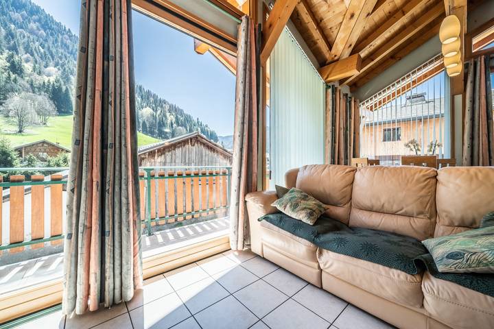 Chalet für 4 Personen in Morzine mit Bergblick, privater Terrasse und Wlan in Morzine, Les Portes du Soleil