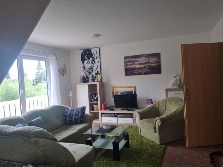 Ganze Ferienwohnung, Ferienwohnung am Teich - Ferienwohnung oben in Lütow, Usedomer Norden