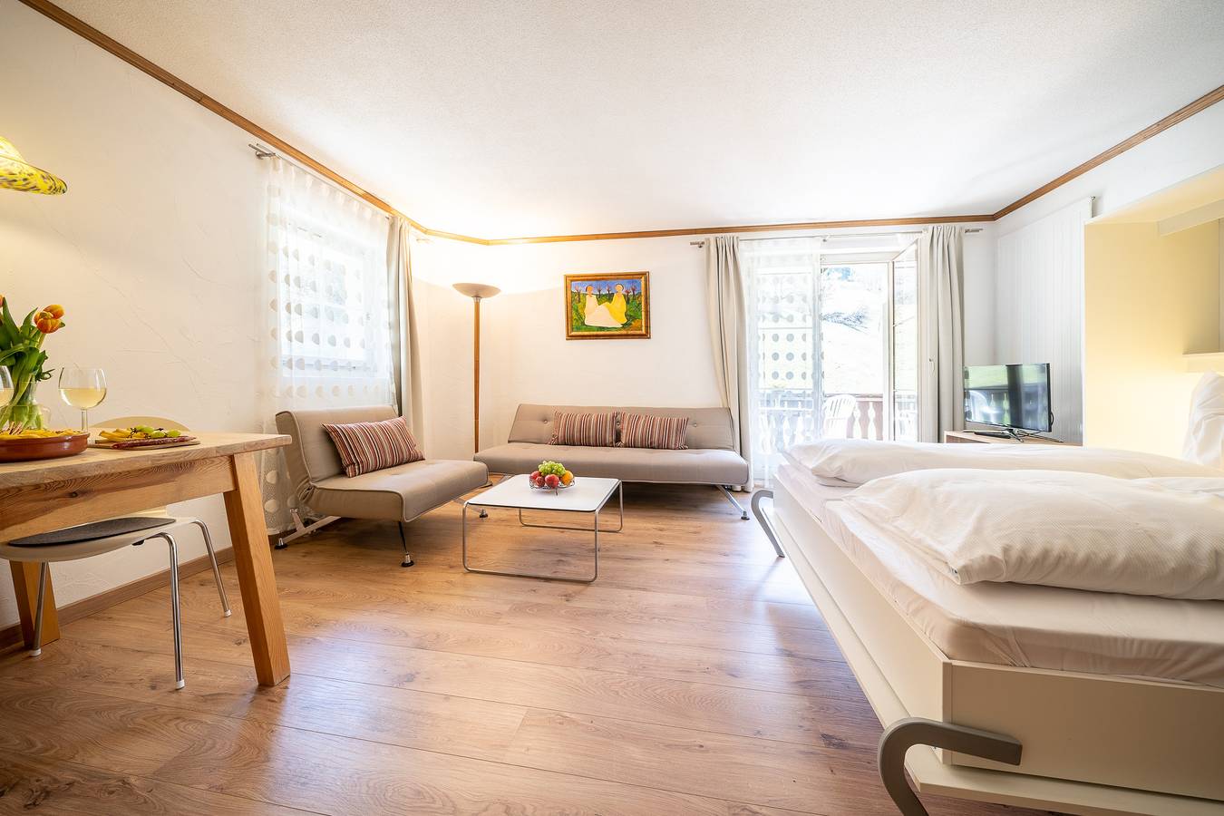 Ganzes Studio, 4303 Gemütliches Studio mit schöner Aussicht Chasa Valbernard in Vulpera, Tarasp