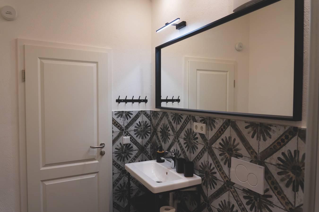 Altstadt Quartier - Vierbettzimmer Wald, 1 Doppelbett + 1 Etagenbett mit eigenem Bad, max. für 4 Personen in Schotten, Vogelsberg Region