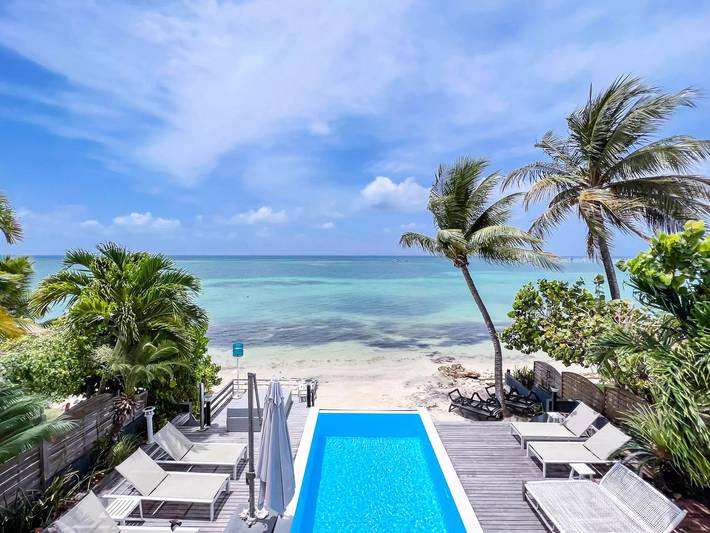 Villa für 8 Personen, mit Garten in Saint-François