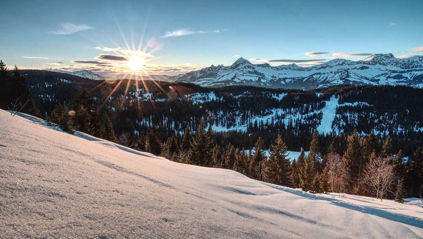 Gîte pour 6 personnes, avec balcon à Crest-Voland - 4