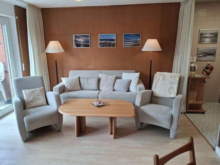 Ganze Wohnung, 2 Zimmer Appartement im Falkenweg 7 in Westerland, Sylt (Gemeinde)