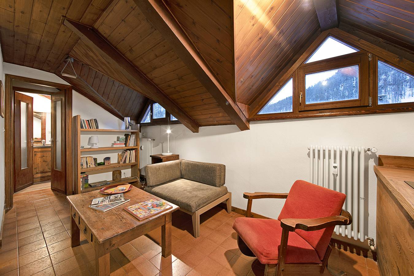 Ganze Wohnung, Appartamento La Fontaine Ski In Ski Out in Claviere, Via Lattea