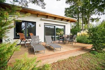 Ferienhaus für 3 Personen, mit Garten an der Müritz
