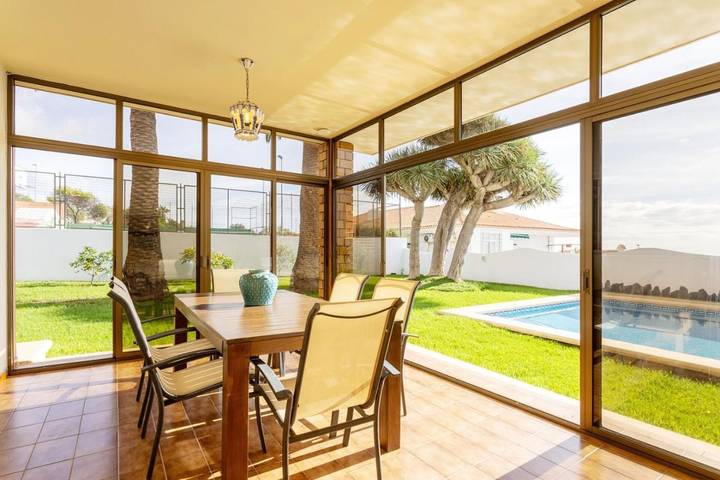 Casa rural para 10 personas, con Balcón y Terraza además de Jardín y Piscina en El Rosario - 3