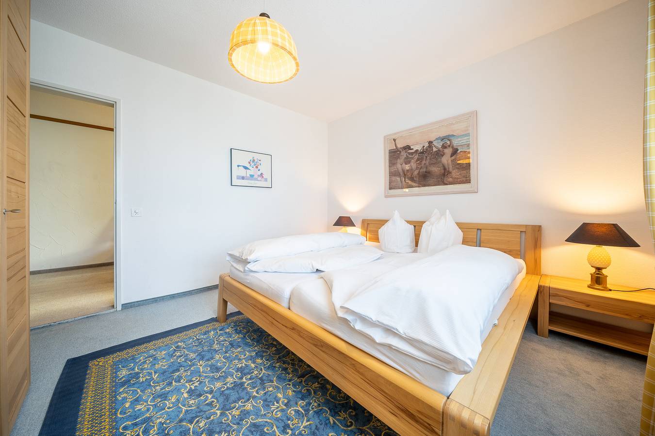 Ganze Wohnung, 8001 Gemütliche 2,5-Zimmer-Wohnung mit wunderschönem Ausblick Richtung Scuol in Vulpera, Tarasp