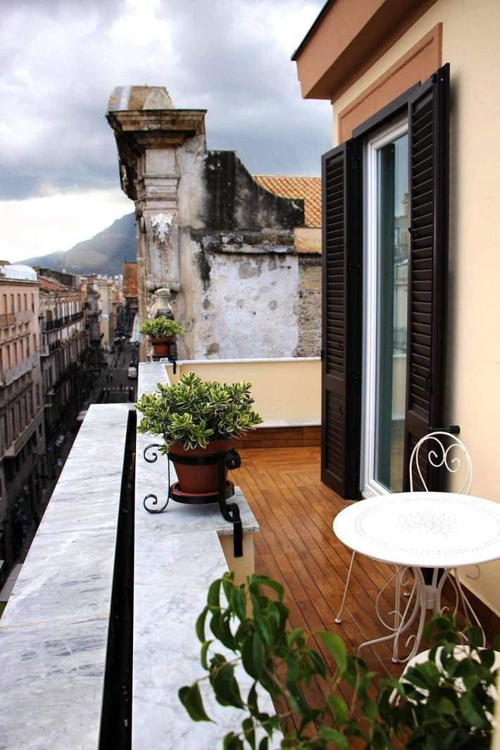 Casa de huéspuedes para 2 personas, con vistas y balcón en Palermo