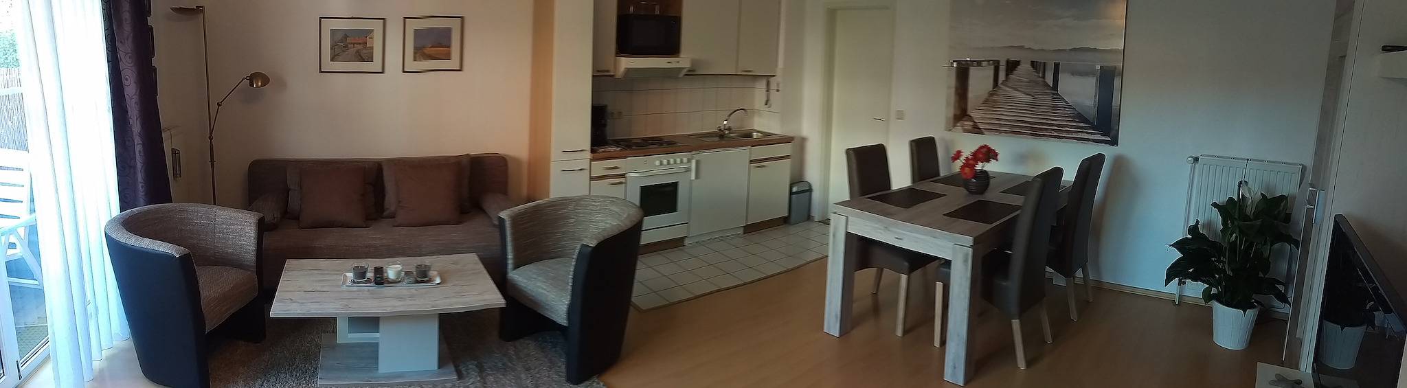 Ganze Ferienwohnung, Laboe-Appartement im Kapitänshaus in Kieler Förde, Laboe