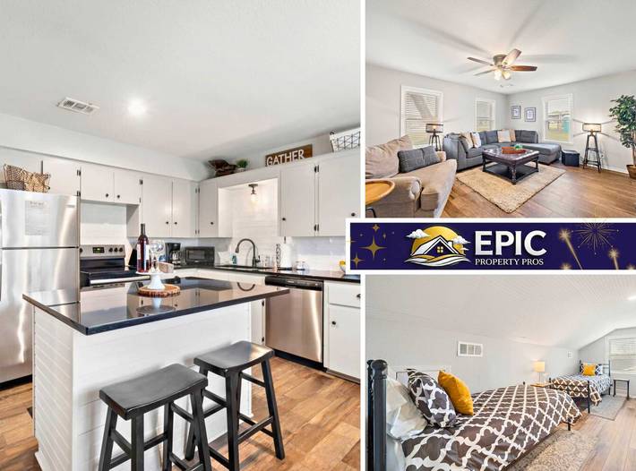 Vacation house for 7 people, with yard and terrace in Texas