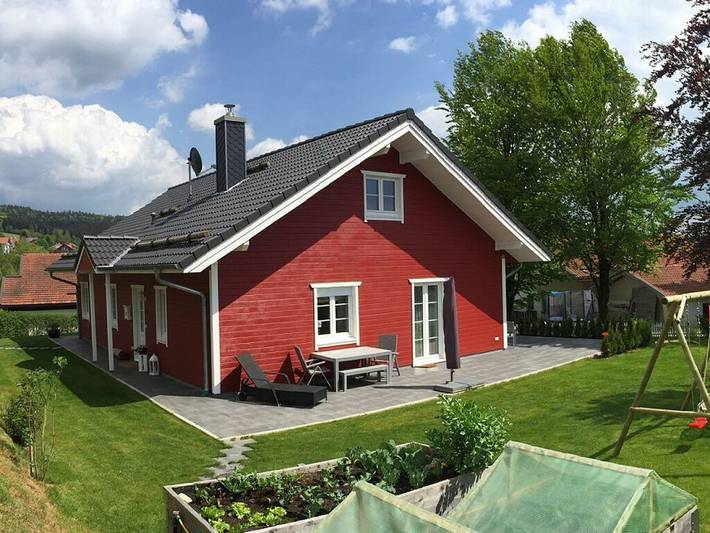Ferienhaus für 6 Personen, mit Terrasse in Hinterschmiding