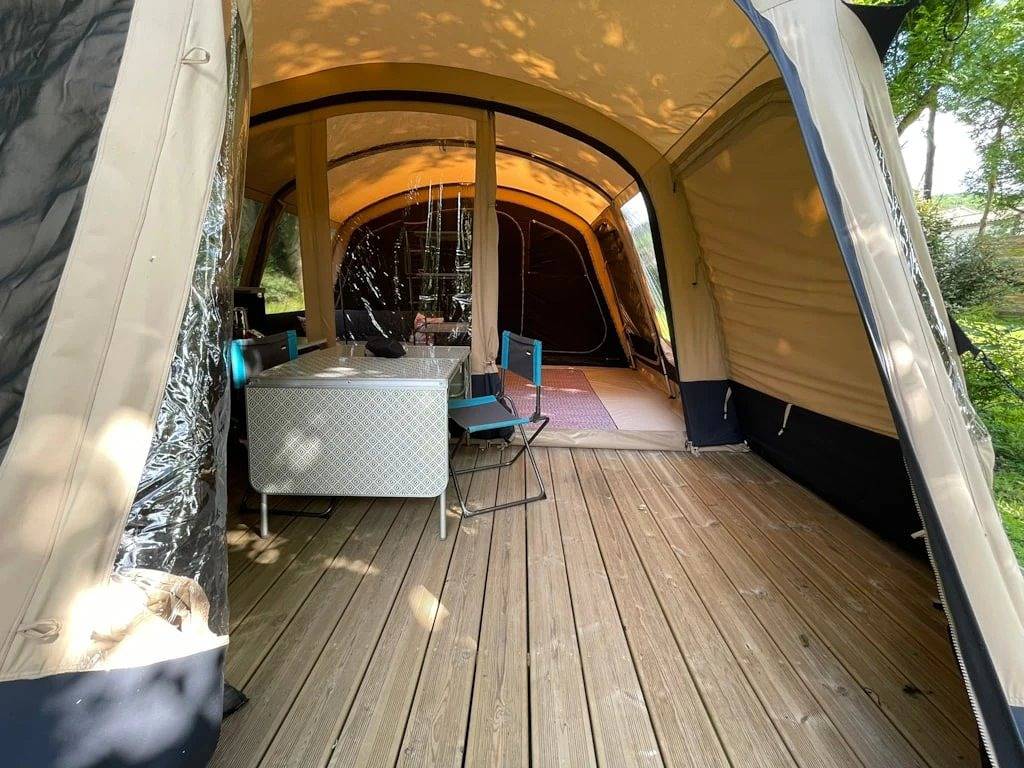 Zecamping 3* piscine chauffée dog friendly tente 23m2 4 pers in Sorèze, Castres und Umgebung