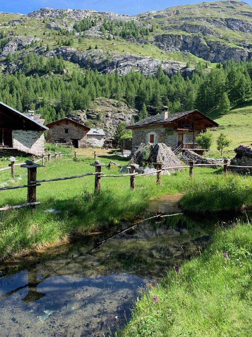 Le Monal in Sainte-Foy-Tarentaise, Macizo del Ruitor