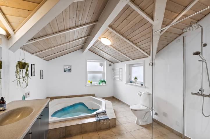 Ferienhaus für 8 Personen, mit Terrasse und Whirlpool sowie Sauna, mit Haustier in Biikebrennen - 4