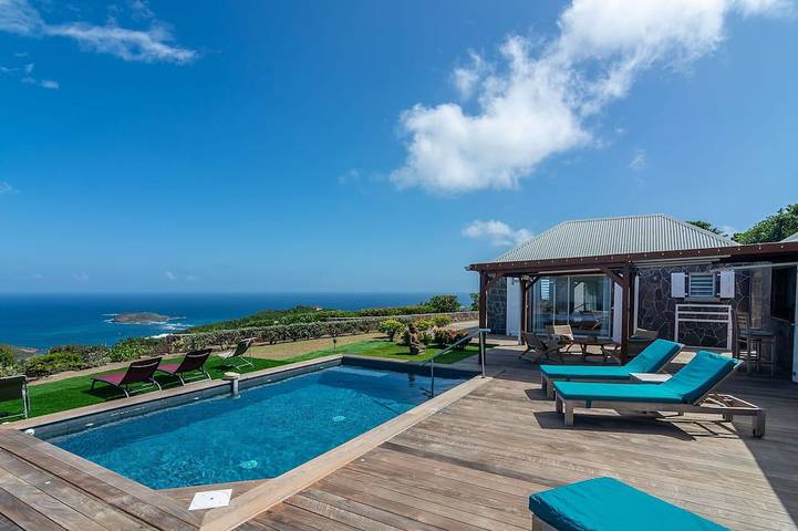 Villa for 2 people, with garden and terrace in Saint-Barthélemy