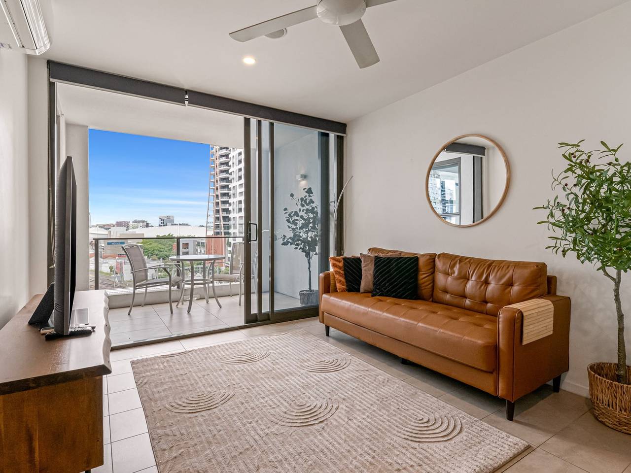 Apartamento entero, Apartamento elegante con azotea, barbacoa y acceso al spa in South Brisbane, Brisbane