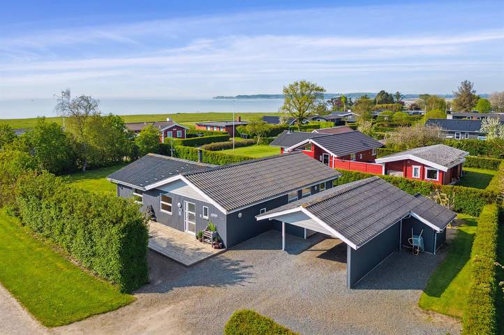 Ferienhaus für 6 Personen, mit Terrasse und Garten sowie Sauna in Flovt Strand - 2