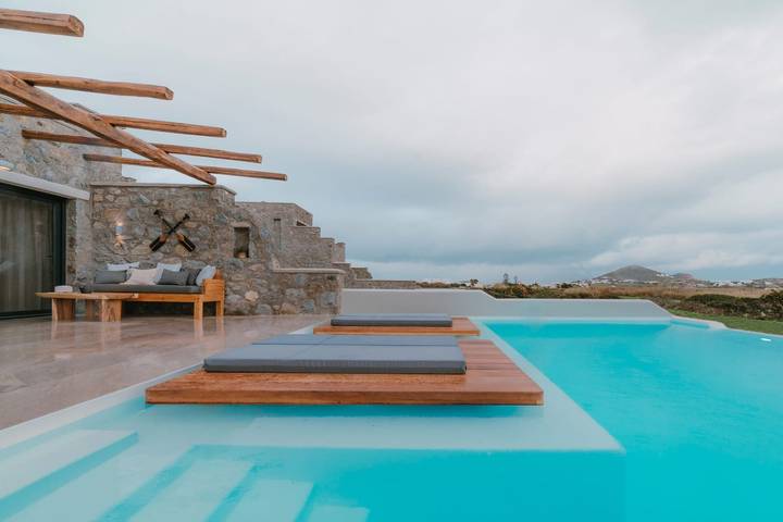 Villa für 8 Personen, mit Balkon und Terrasse auf Naxos - 2