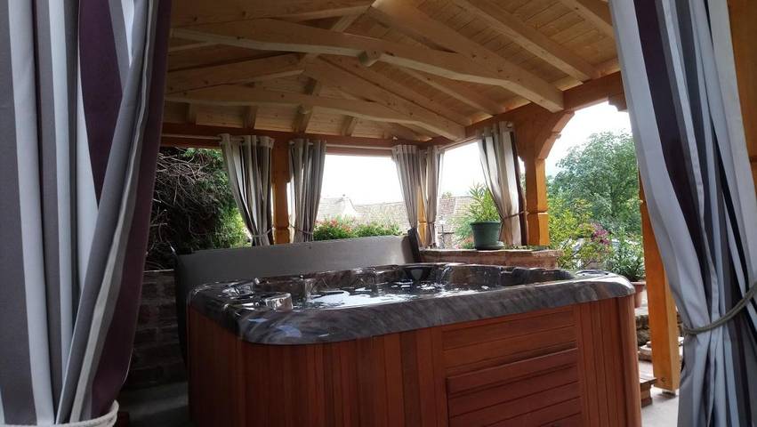 Location de vacances pour 8 personnes, avec jacuzzi et jardin, adapté aux familles dans Triembach-au-Val - 4