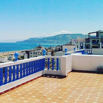 Gîte pour 5 personnes, avec terrasse dans Oued Laou