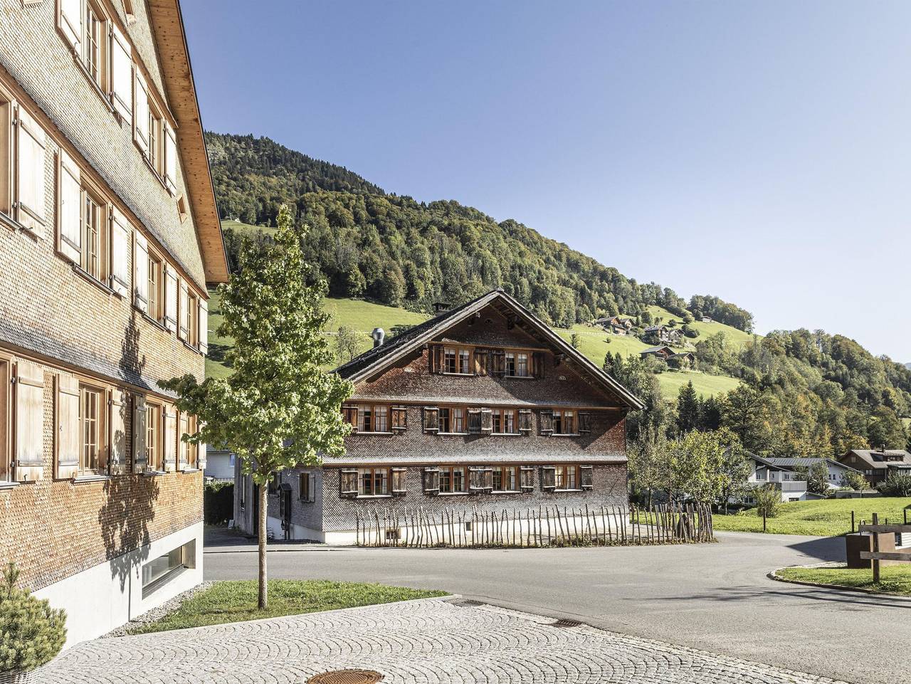 Naze's Hus - Doppelzimmer Mörzelspitze in Mellau, Bregenzerwald