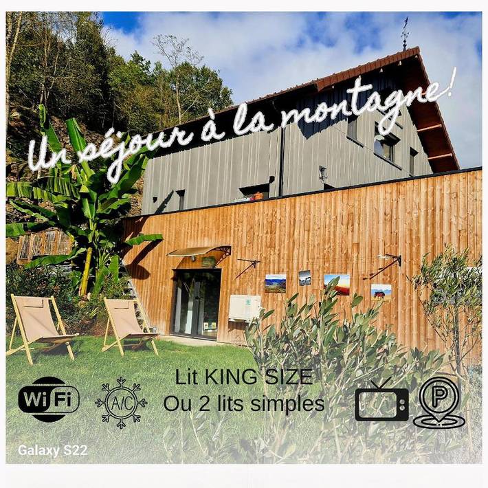 Appartement de vacances pour 2 personnes, avec Terrasse ainsi que Jardin et Vue