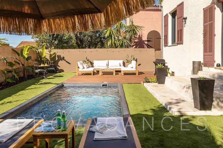 Villa für 6 Personen, mit Pool und Balkon/Terrasse in Cagnes-sur-Mer - 2