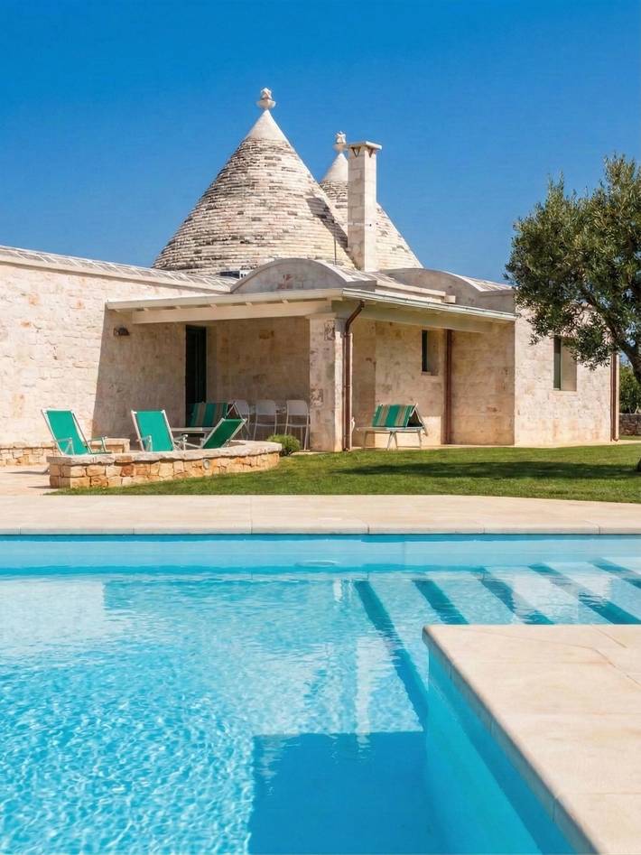 Trullo per 4 persone, con balcone/terrazza a Cisternino