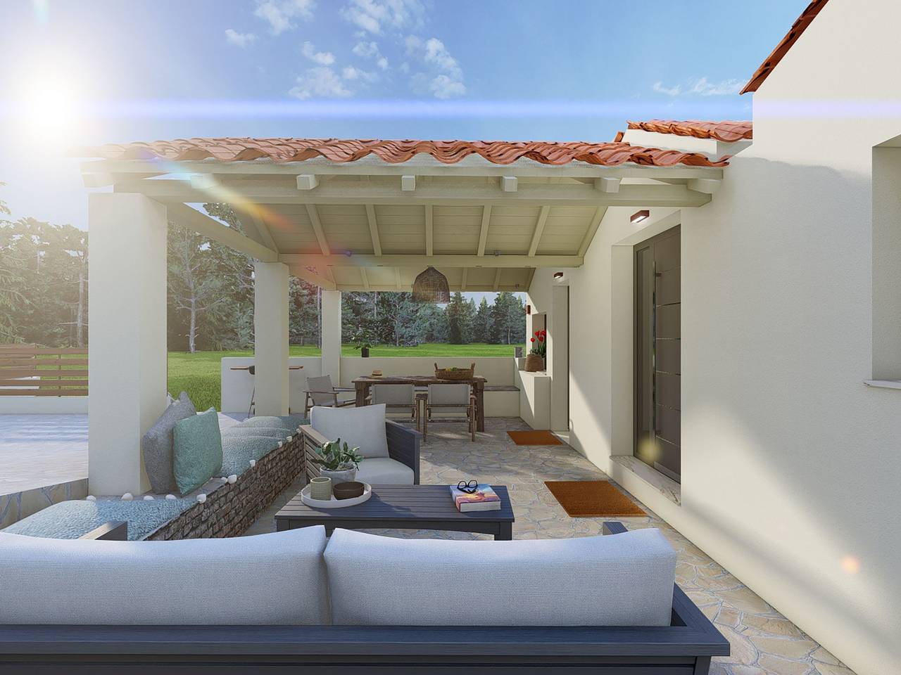 Villa Pine Trees bei Kardous, Skopelos Privater Pool in Islas Espóradas