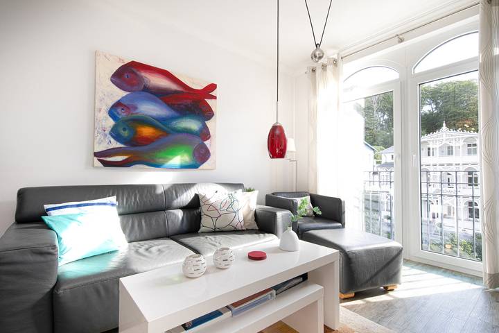 Ferienwohnung für 4 Personen, mit Balkon in Sellin - 3