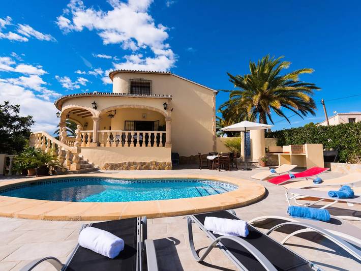 Villa für 8 Personen, mit Garten in Moraira - 2