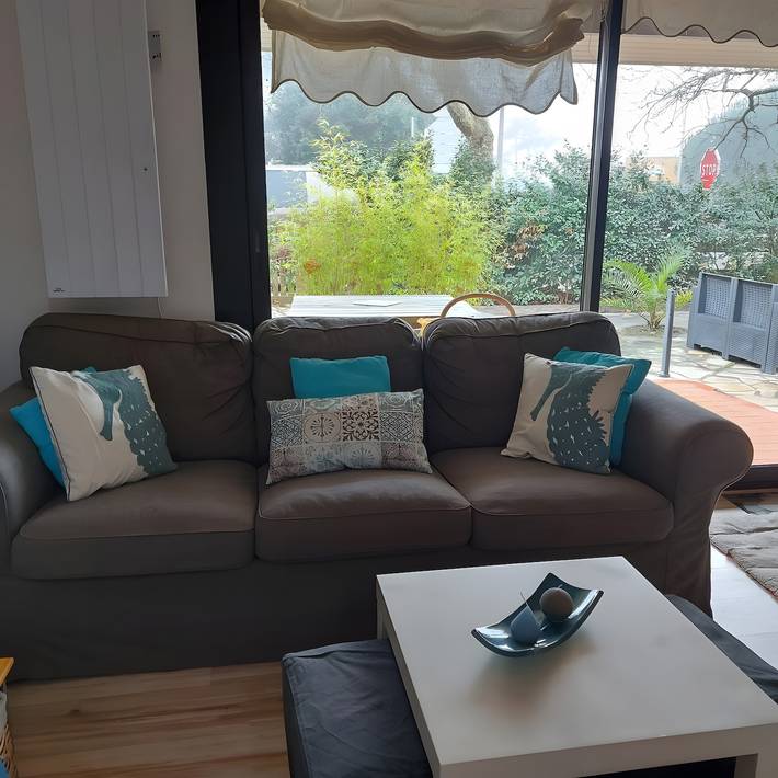 Casa de vacaciones «Pequeña Villa junto al mar» con terraza y jardín privados in Soulac-sur-Mer, Lesparre-Médoc region
