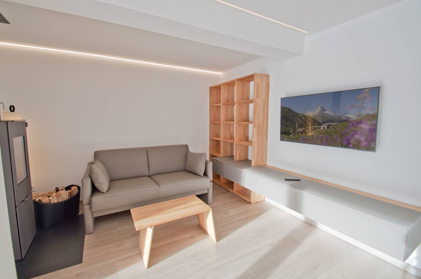 Ganze Wohnung, Ferienwohnung für 2 Personen mit Terrasse in Zermatt, Walliser Alpen