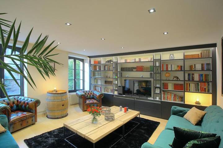 Appartement de vacances pour 16 personnes, avec Terrasse ainsi que Jardin et Vue