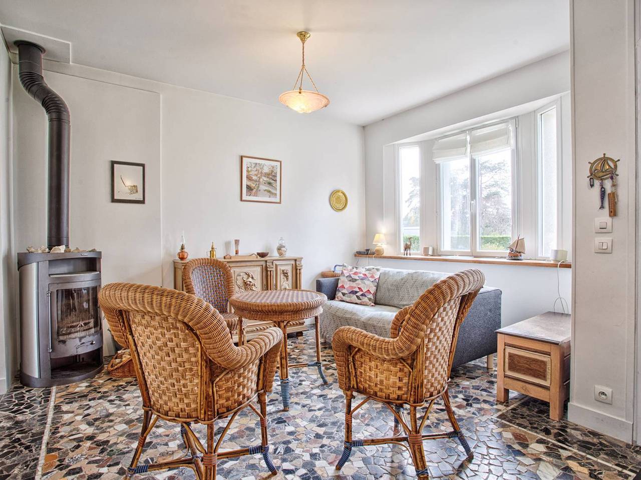 Familienhaus nahe Strand - 8 Pers. in Merville-Franceville-Plage, Caen und Umgebung