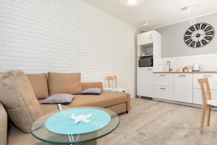 Ferienwohnung für 4 Personen, mit Balkon und Ausblick in Pobierowo - 4