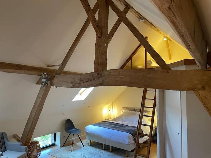 Location de vacances pour 6 personnes, avec Terrasse ainsi que Jardin et Vue dans Herck-la-Ville