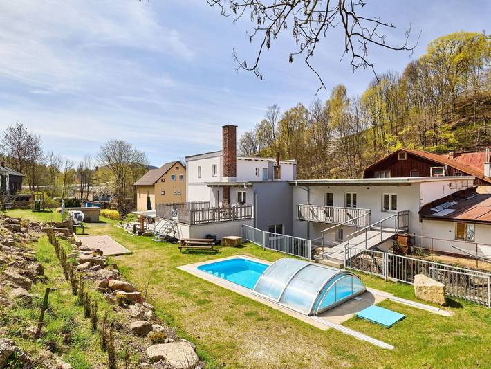 Cały apartament, U Dzina in Desná, Kraj liberecki
