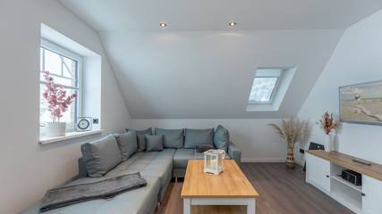Ferienwohnung für 4 Personen, mit Sauna und Balkon in Hattstedt