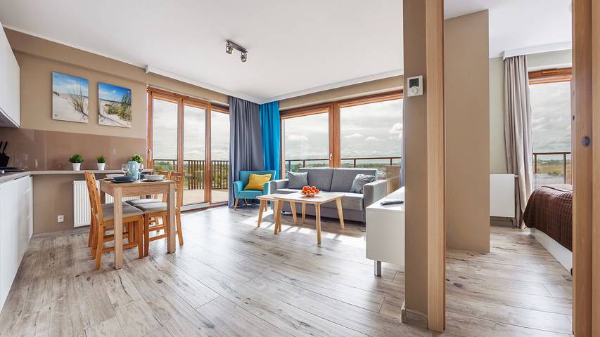 Apartamento de vacaciones para 4 personas, con balcón además de piscina y sauna - 1