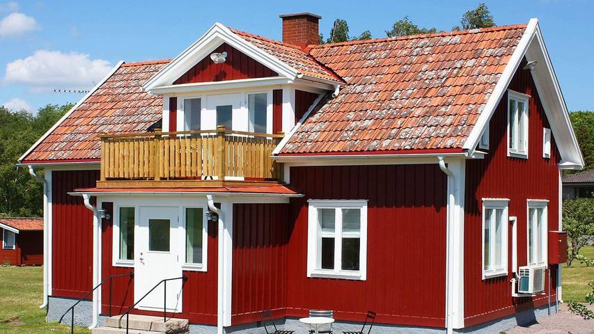 Vakantiehuis voor 6 personen, met terras in Zweden