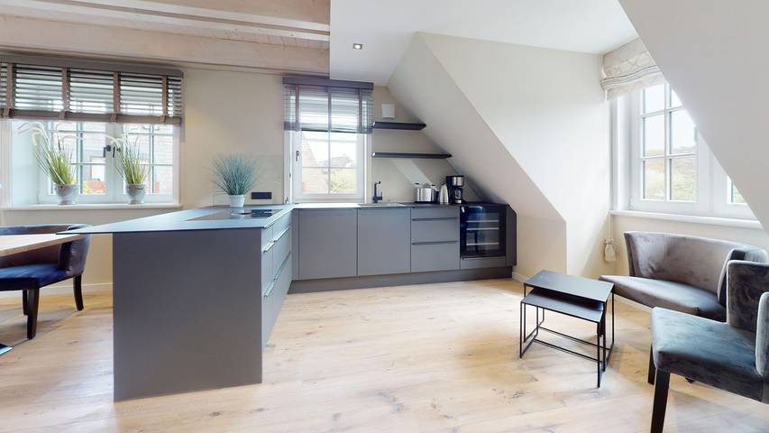 Ganze Wohnung, Moderne Ferienwohnung für 6 Personen mit Balkon in Hörnum in Nordfriesische Inseln (Schleswig-Holstein) (Schleswig-Holstein), Hörnum