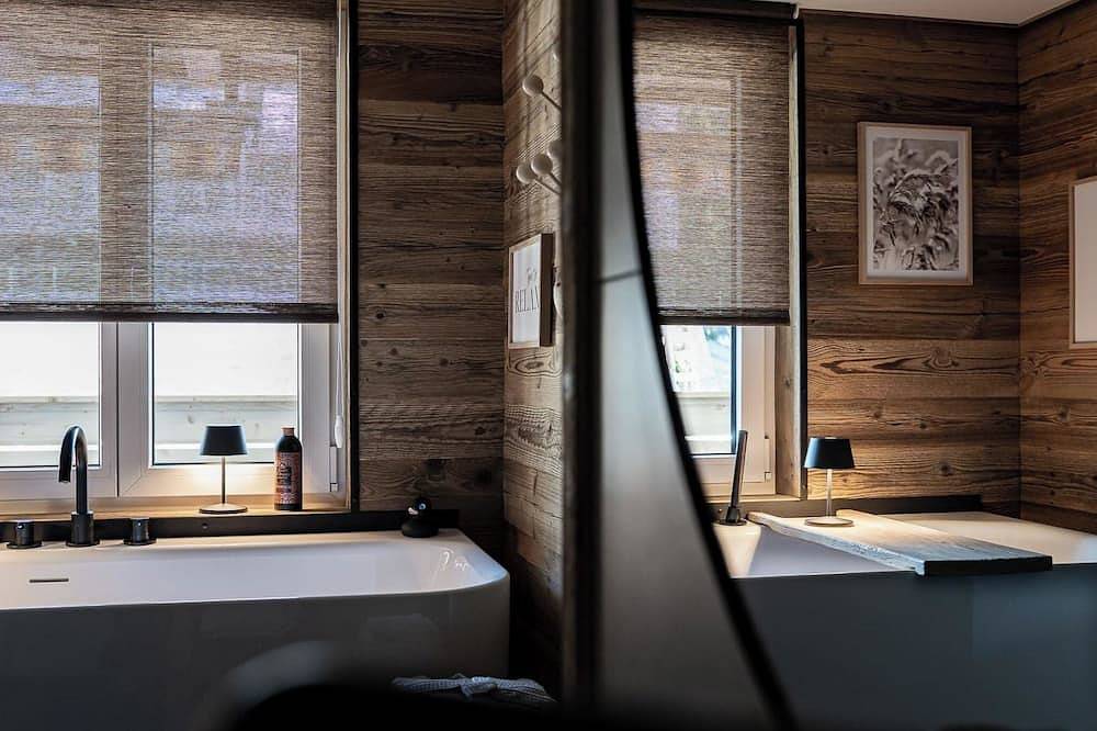 Ganze Wohnung, Loft am See Appartement/Fewo, Dusche und Bad, Wc, Wohn-/Schlafraum Loft Am See in Arosa, Plessur Alpen