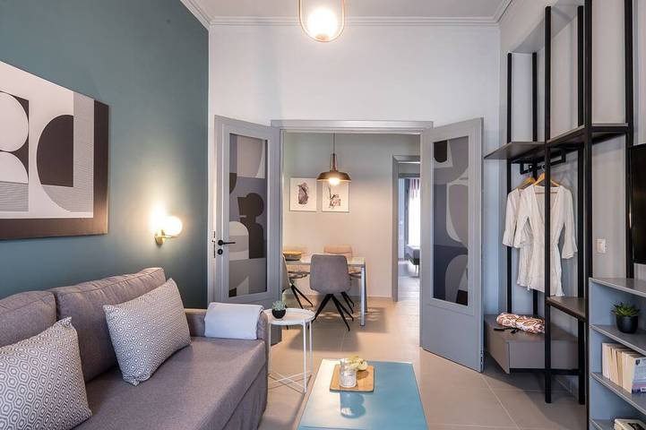 Ferienwohnung für 3 Personen, mit Balkon, mit Haustier in Nafplio