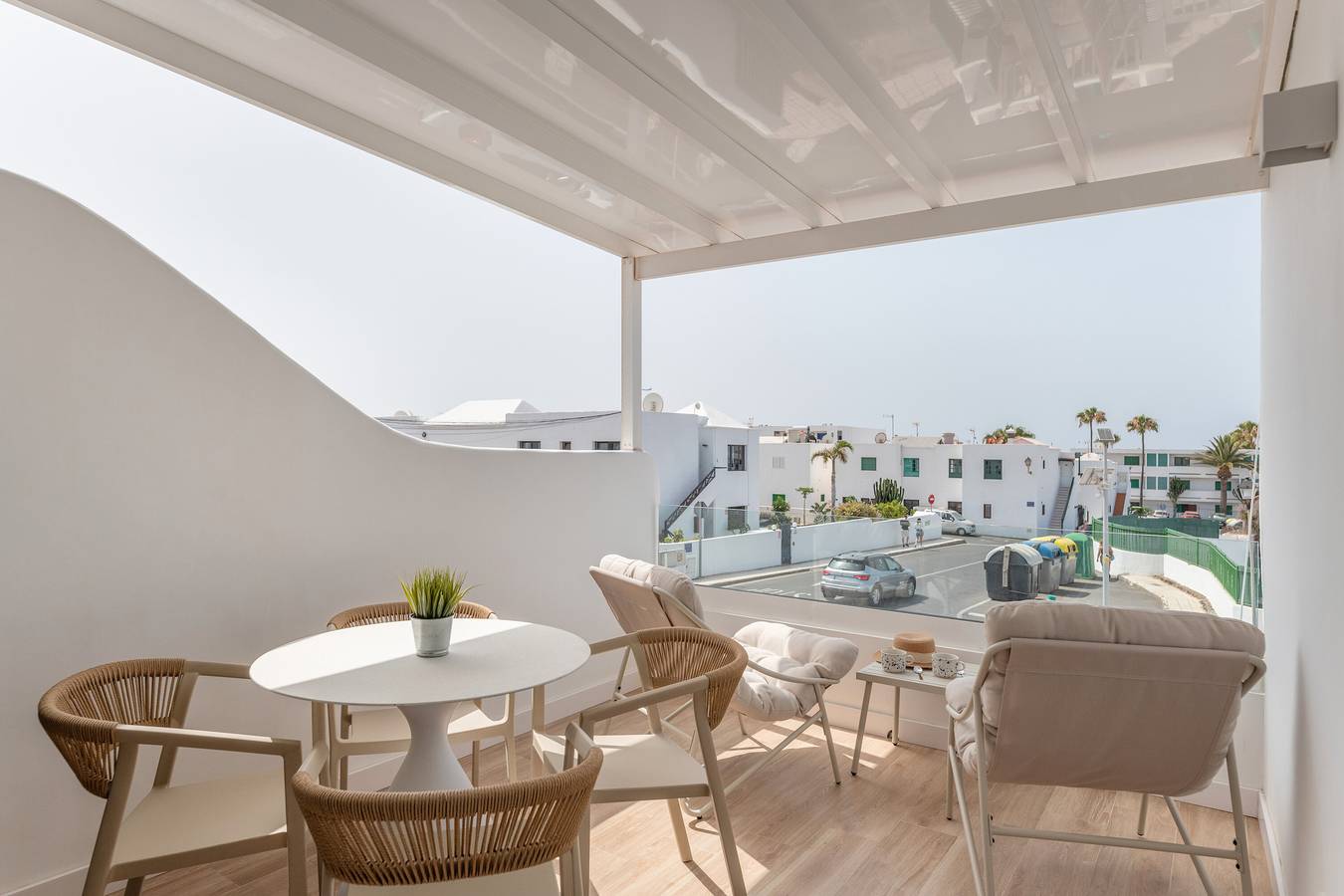 Ferienhaus 'Casa Ancla' mit Meerblick, privater Terrasse und Klimaanlage in Puerto del Carmen, Tías