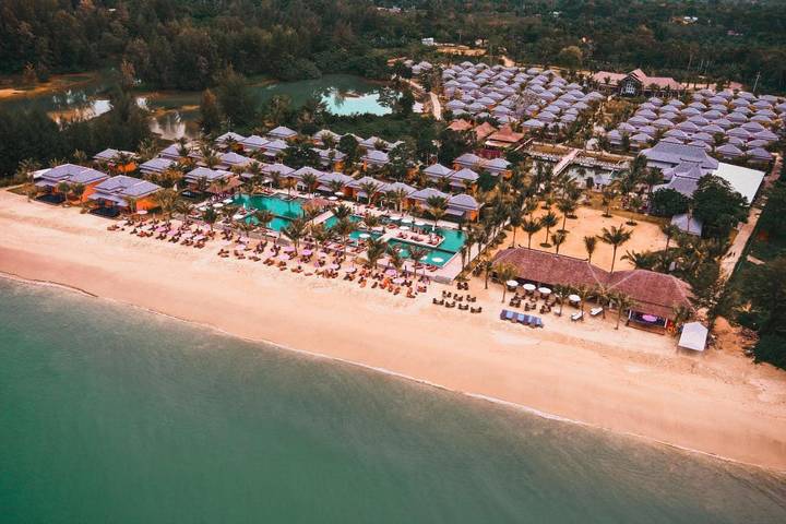 Resort för 3 Personer, med pool och trädgård - 1