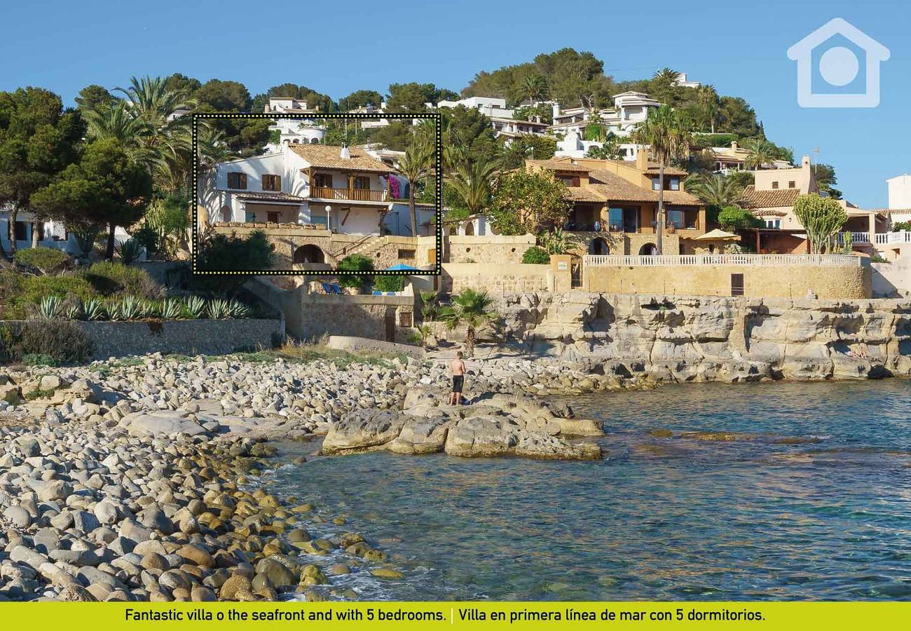 Villa for 10 people with balcony in Benissa, Costa Blanca