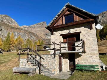 Maison de campagne pour 4 personnes, avec vue et jardin, animaux acceptés dans Alpe Devero
