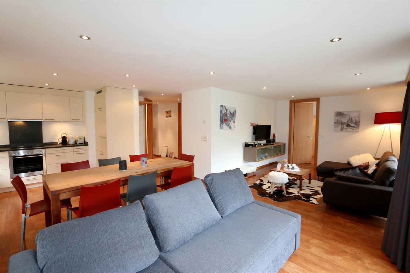 Ganze Ferienwohnung, 6-Bettwohnung Nr. 2 in Saas-Fee, Walliser Alpen